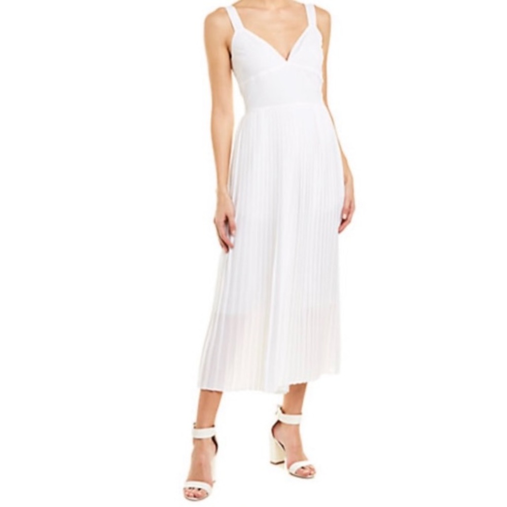 NWT Vince Pleated white jumpsuit romper 4